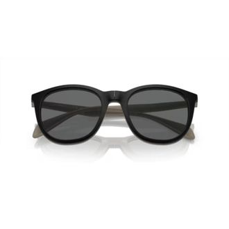 Emporio Armani 4211 Sole Rounded Square Grey Propionate Eyewear