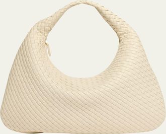 Bottega Veneta Veneta Maxi Leather Hobo Bag