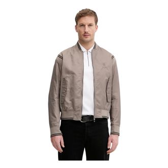A|X Armani Exchange Jassen, Heren, Beige, L, Polyester, Satin Bomberjack