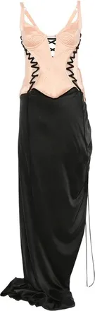 Maria Lucia Hohan Kleedjes, Dames, Veelkleurig, XS, Satijn, Sakura Manbk