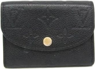 Louis Vuitton Pre-owned Wallets, female, Black, Size: ONE SIZE Pre-owned Rosalie Coin Purse