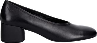 Vagabond Livia Pump - Dames - Pumps - Zwart - 39 EU - Leer - Schoenen
