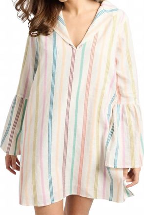 Mille Chloe V-Neck Dress In Mallorca Stripe