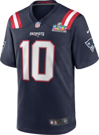 Nike Drake Maye New England Patriots Super Bowl LX Nike Mens NFL Game Jersey in Blue | 67NMNPGHF8K-HQF