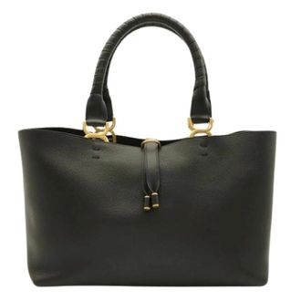 Chlo&eacute; Pre-owned Tote Bag - Dames - Pre-owned - Zwart - Maat: ONE Size Leer