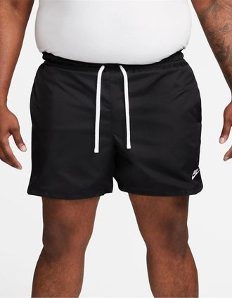 Nike Mens Mens Sportswear Essentials Woven Flow Shorts - Black - Size: 32/30/31