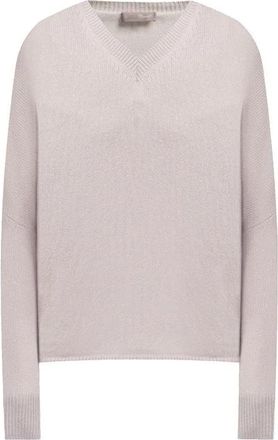 Herno Cashmere Trui - Dames - Cashmere truien - Paars - M - Kasjmier - Truien & Vesten