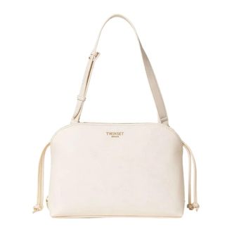 Twinset Shoulder Bags, female, Beige, Size: ONE SIZE Dome Bag