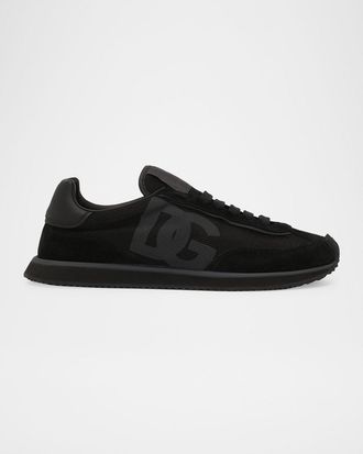 Dolce & Gabbana Men & apos;s Mixed-Material DG Cushion Sneakers