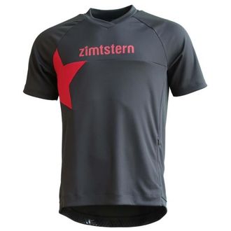 Zimtstern Bulletz Shirt S/S Velotrikot f&uuml;r Herren | grau