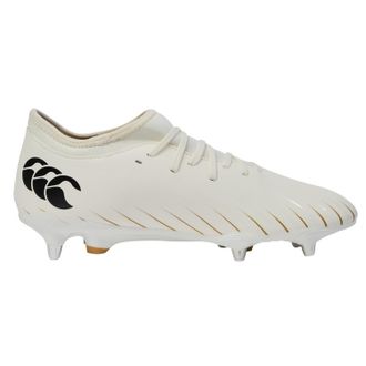Canterbury Of New Zealand Unisex Adult Speed Falcon Team Soft Ground Rugby Boots (White) - Size UK 10.5