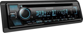 Kenwood KDC-BT560DAB Autoradio Collegamento per controllo remoto da volante, Vivavoce Bluetooth, Sintonizzatore DAB+