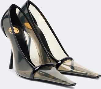 Saint Laurent Salones Brigitte con piel