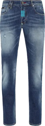 Philipp Plein Rechte Jeans Hexagon