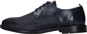 Ambitious Lederen veterschoenen - Heren - Nette schoenen - Blauw - 42 EU - Leer - Schoenen