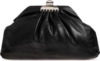 Marc Jacobs The Glam Clutch - Dames - Clutches - Zwart - ONE Size - Leer - Tassen