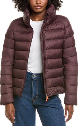 Save The Duck Eleonora Short Basic Funnel Neck Jacket