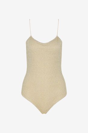 Oséree Einteiliger Lurex-Badeanzug Lumière