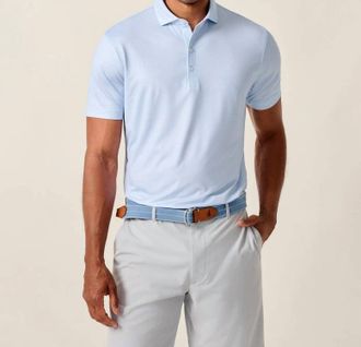 Johnnie-O Julio Performance Polo In Maliblu