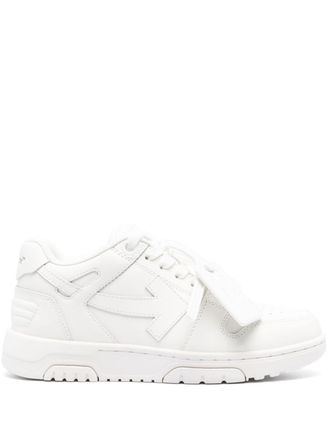 Off-white Out Of Office Leather Sneakers
