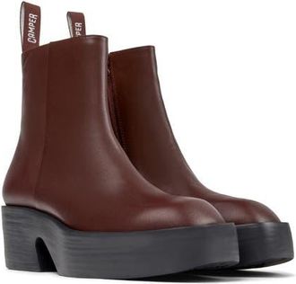 Camper Billie Platform Boot in Burgundy at Nordstrom, Size 40
