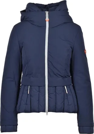 Dekker Multicolor Hooded Padded Polyamide-Blend Down Jacket