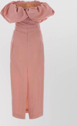 Magda Butrym pink midi dress