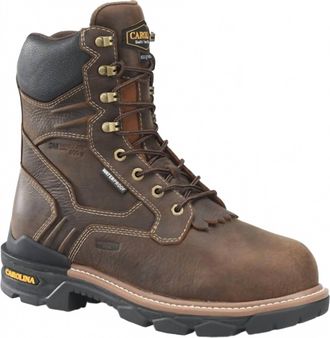 Carolina Men Contestor 8 Insulated Work Boots - Wide In Brown