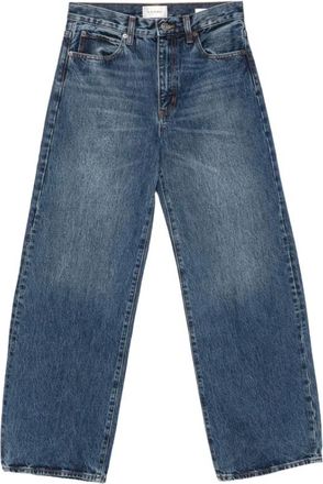Frame Denim Jeans, Dames, Blauw, W25, Straight Jeans