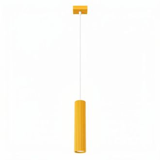 Sollux Lighting L&aacute;mpara colgantes amarillo aluminio alt. 118 cm