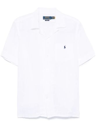 Polo Ralph Lauren linen shirt - men - Linen/Flax - L - White