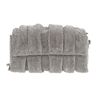 Benedetta Bruzziches Cross Body Bags, female, Gray, Size: ONE SIZE Iris Bag