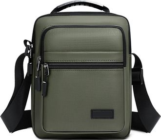 Generic Compatible For Men Oxford Crossbody Bag Single Shoulder Bags Big Capacity Storage Fashion Multi-Pockets(12x40-160-G)