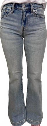 Daze The Heartbreaker Mid Rise Flare Jeans In Blue