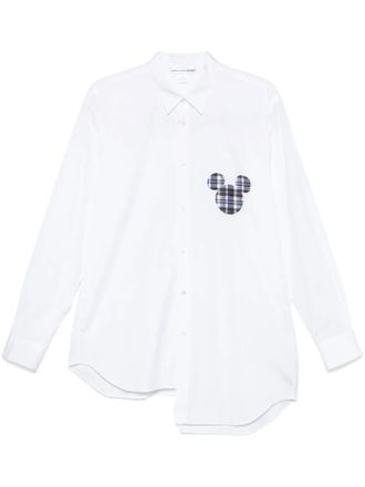 Comme Des Garçons x Disney Mickey-print shirt - White