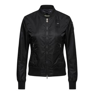Blauer Bomber Jackets, female, Black, Size: M Laurie Jacket