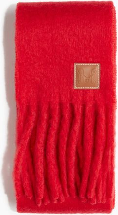 H&M Flauschiger Schal - Red