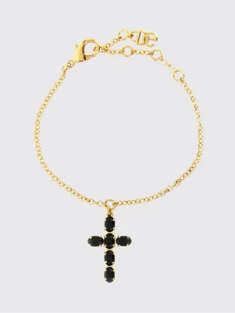Dolce & Gabbana Bracelet with Cross Pendants and DG Monogram