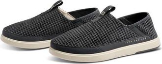 Travis Mathew The Modern Lounge Slip-On Sneaker in Ebony/birch at Nordstrom, Size 12