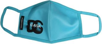 Dolce & Gabbana Mascarilla Casa - Accessories - Hombre - Azul - ONE SIZE