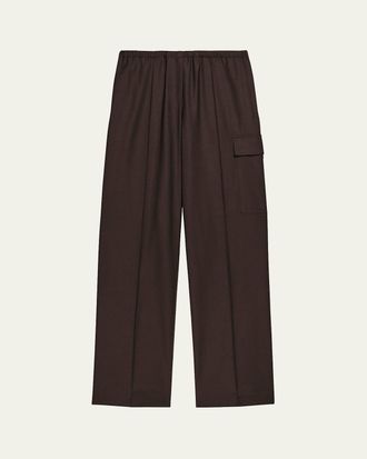Helmut Lang Relaxed Pull-On Cargo Trousers