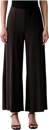Joseph Ribkoff Wijde broek - Dames - Wijde Broeken - Bruin - XS - Broeken