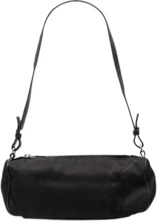 Saint Laurent Pre-owned Nylon Shoulder Bag - Dames - Vintage Schoudertas - Zwart - ONE Size - Nylon - Vintage