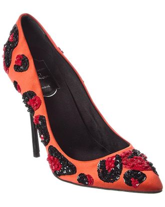 Roger Vivier Craze Satin Pump
