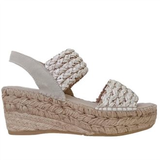 Juncal Aguirre Womens Oman Sandal In Ivory
