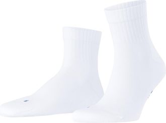 Falke Run Rib Cotton Socks in White at Nordstrom, Size Xx-Large
