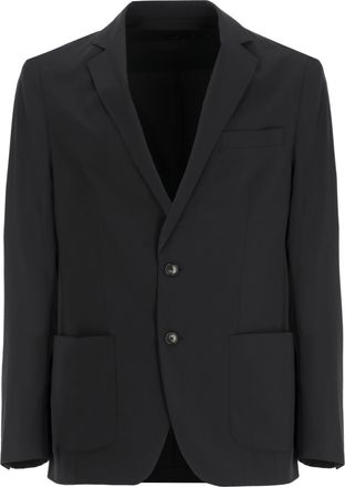 Roberto Ricci Design Black Terzilight Flap Pockets Blazer