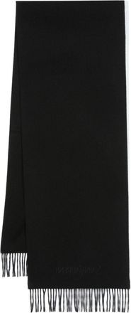 Saint Laurent Cashmere Fringed Scarf