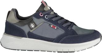 Lumberjack Neil Sneaker - Heren - Sneakers - Blauw - 44 EU - Leer - Schoenen