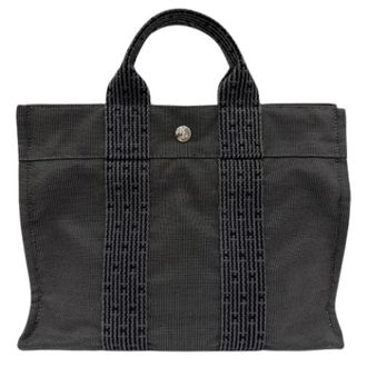 Herm&egrave;s Pre-owned Vintage Tote Bag - Pre-owned - Mujer - Gris - ONE SIZE
